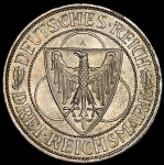 3 марки 1930 "Освобождение Рейнланда" (Германия)