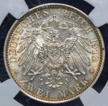 2 марки 1913 (Пруссия) (в слабе) A