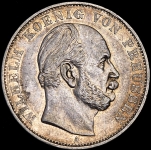 Талер 1871 "Победа в франко-прусской войне" (Пруссия) A