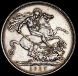 Крона 1887 (Великобритания)