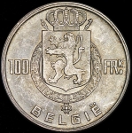 100 франков 1949 (Бельгия)