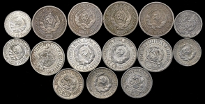 Набор из 15-ти монет