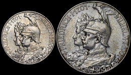 Набор из 2-х монет "200-летие королевства" (Пруссия)