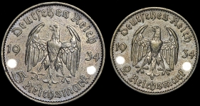 Набор из 2-х монет "Гарнизонная Церковь" (Германия)