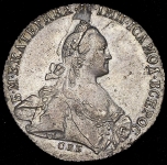 Рубль 1771 СПБ-ТI-АШ