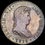 8 реалов 1818 (Испания)