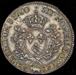 1 экю 1760 (Франция)