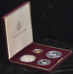 Набор из 4-х монет "Олимпиада-95" (США) в п/у