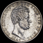 5 лир 1844 (Сардиния)
