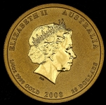 25 долларов 2008 "Год крысы" (Австралия)