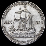 1/2 доллара 1924 "300-летие основания голландской колонии Новые Нидерланды" (США)