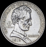 1/2 доллара 1918 "100-летие штата Иллинойс" (США)