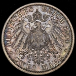 2 марки 1904 (Любек)