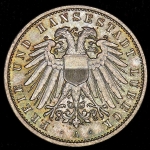 2 марки 1904 (Любек)