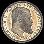 2 марки 1913 (Вюртемберг) F