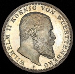 3 марки 1914 (Вюртемберг) F