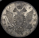 Рубль 1773 СПБ-ТI-ЯЧ