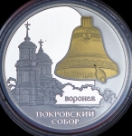 3 рубля 2009 "Покровский собор"