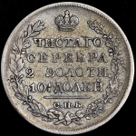 Полтина 1824 СПБ-ПД