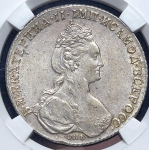 Рубль 1780 (в слабе) СПБ-ИЗ