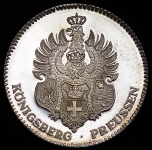 Медаль "Талер 1724" Рестрайк (Пруссия)