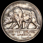 1/2 доллара 1925 "60 лет штату Калифорния" (США) S