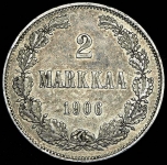 2 марки 1906 (Финляндия) L