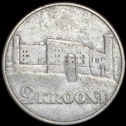 2 кроны 1930 "Замок Тоомпеа в Таллине" (Эстония)