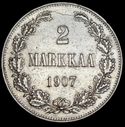 2 марки 1907 (Финляндия) L