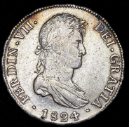 8 реалов 1824 (Боливия)