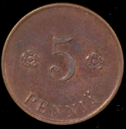 5 пенни 1918 (Финляндия)