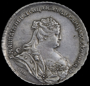 Рубль 1738 СПБ (Полуйко !!)