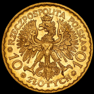 10 злотых 1925 "Болеслав I Храбрый" (Польша)