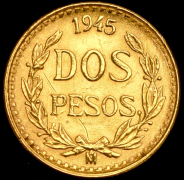 2 песос 1945 (Мексика)