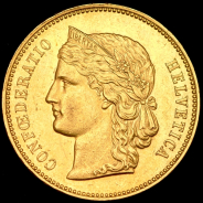 20 франков 1894 (Швейцария) B