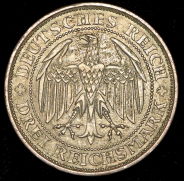 3 марки 1929 "1000-летие Мейсена" (Германия) Е