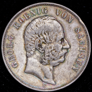 5 марок 1903 (Саксония) Е