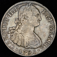 8 реалов 1794 (Испания) F.M.