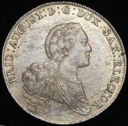 Талер 1767 (Саксония) E.D.C.