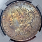 1 доллар 1921 (США) (в слабе)