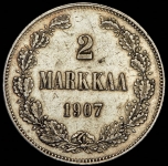 2 марки 1907 (Финляндия) L