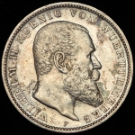 3 марки 1910 (Вюртемберг) F