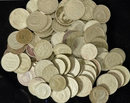 Набор из 100 монет СССР