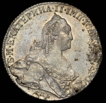Рубль 1774 СПБ-ТИ-ФЛ
