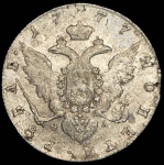 Рубль 1777 СПБ-ФЛ