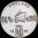 1 экю 1992 "Ameland" (Нидерланды)