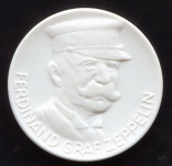 Медаль "150-летие Ордена за заслуги: Граф Фердинанд фон Цеппелин" (Германия)