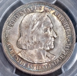 1/2 доллара 1893 "Колумбийская выставка" (США) (в слабе)