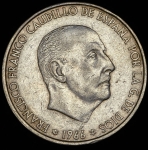 100 песет 1966 (Испания)