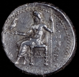 Тетрадрахма. Александр III Великий. Македония.